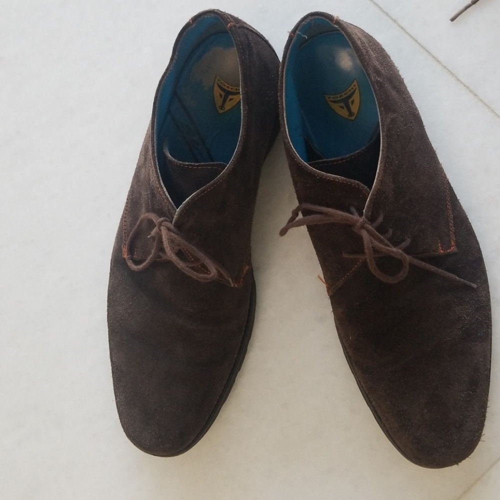 Mens Michael Toschi SL800 Suede Chukka Boots - Picture 3 of 5